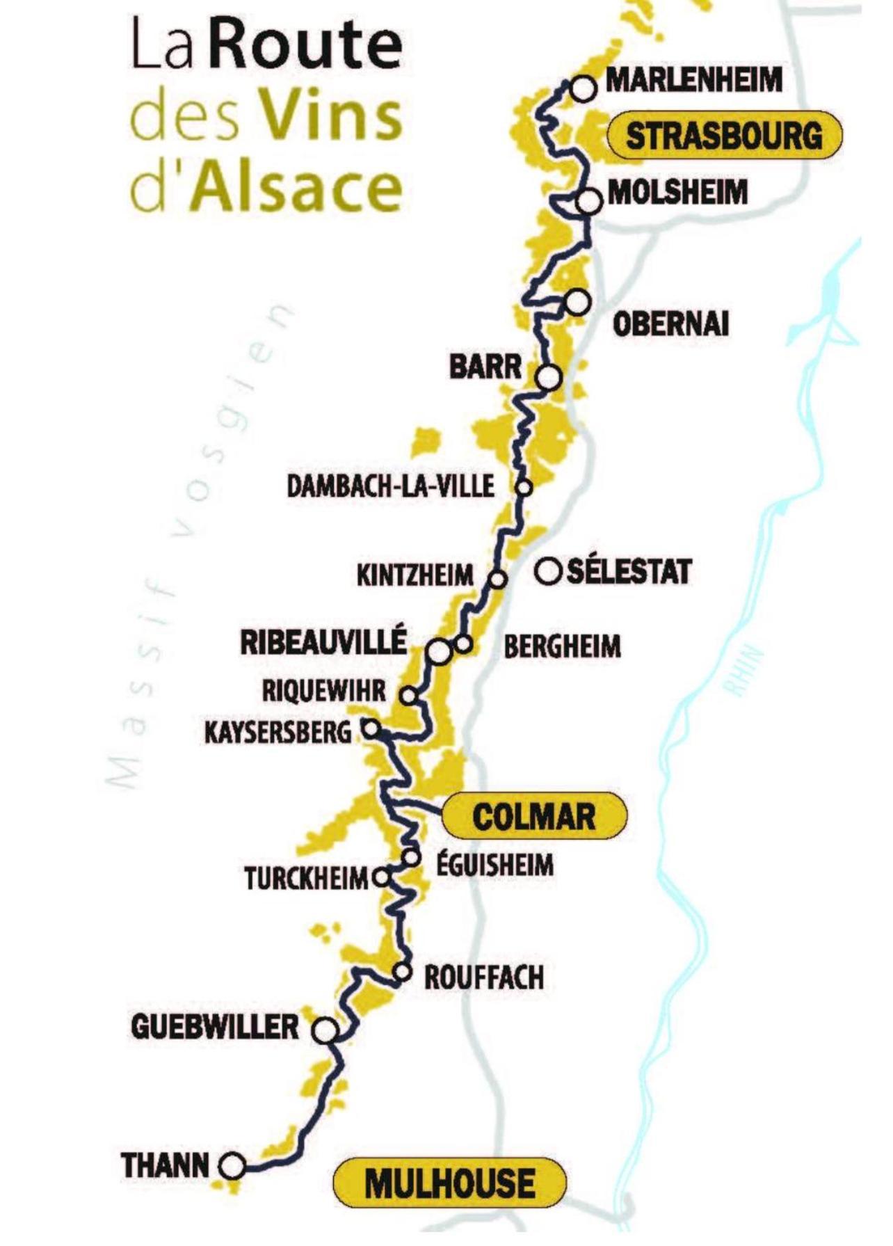 Studio Tout Confort 2 Personnes Au Coeur De L'Alsace Wolxheim Eksteriør bilde